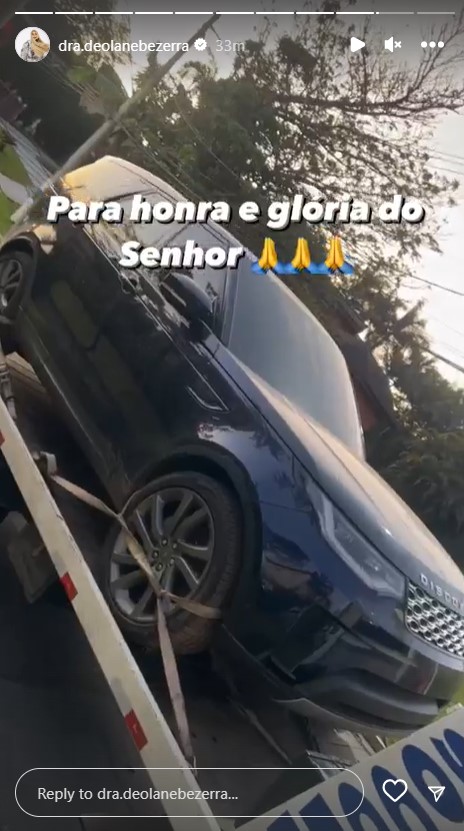 Deolane Bezerra recebe carros de luxo de volta após serem apreendidos: "Tudo pago"
