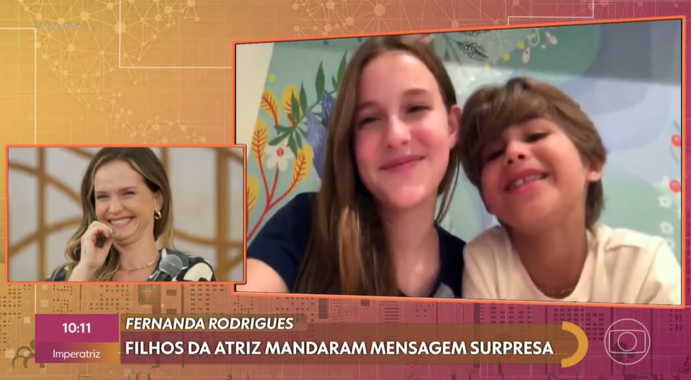Filhos Fernanda Rodrigues