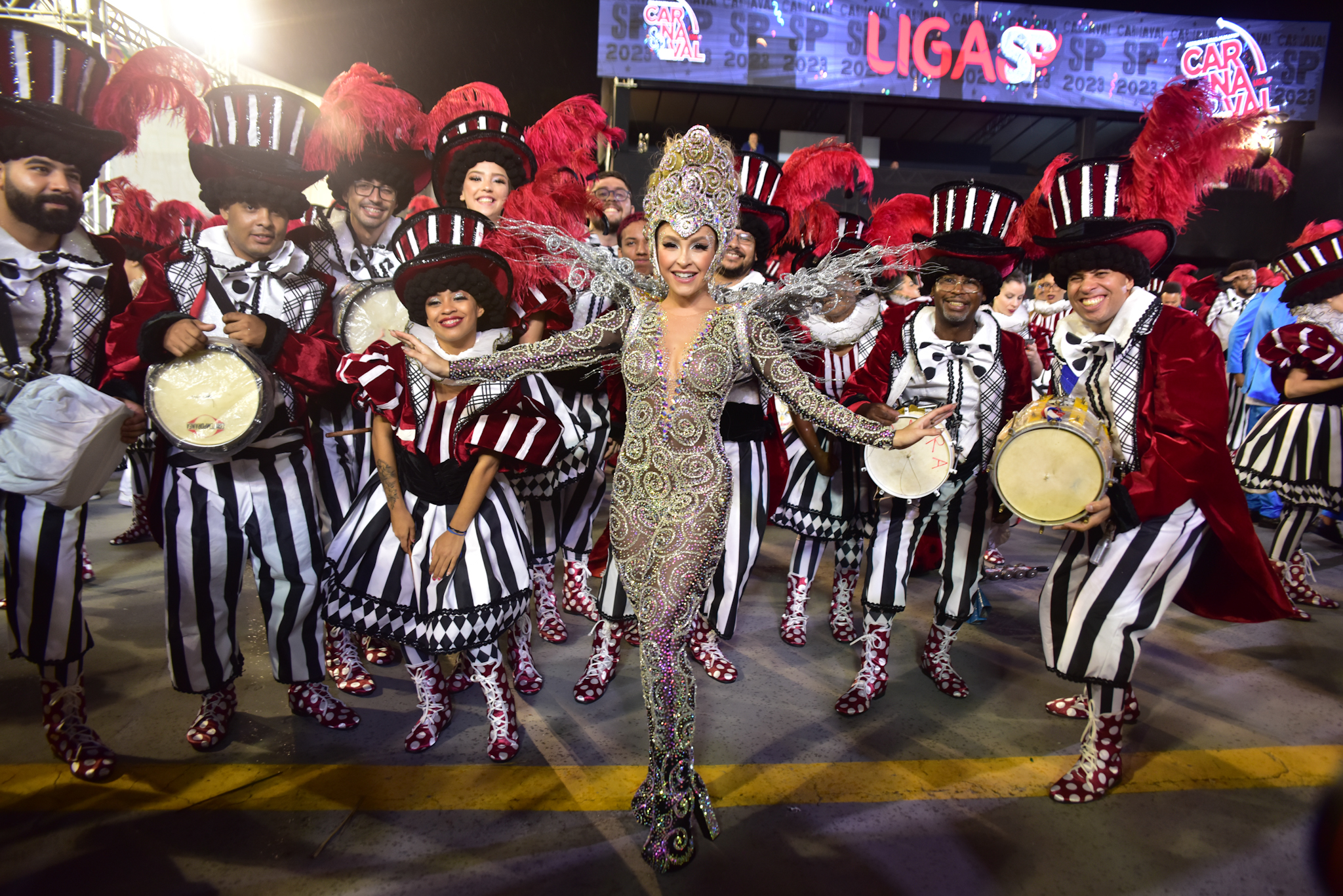 Carla Diaz no Carnaval de São Paulo