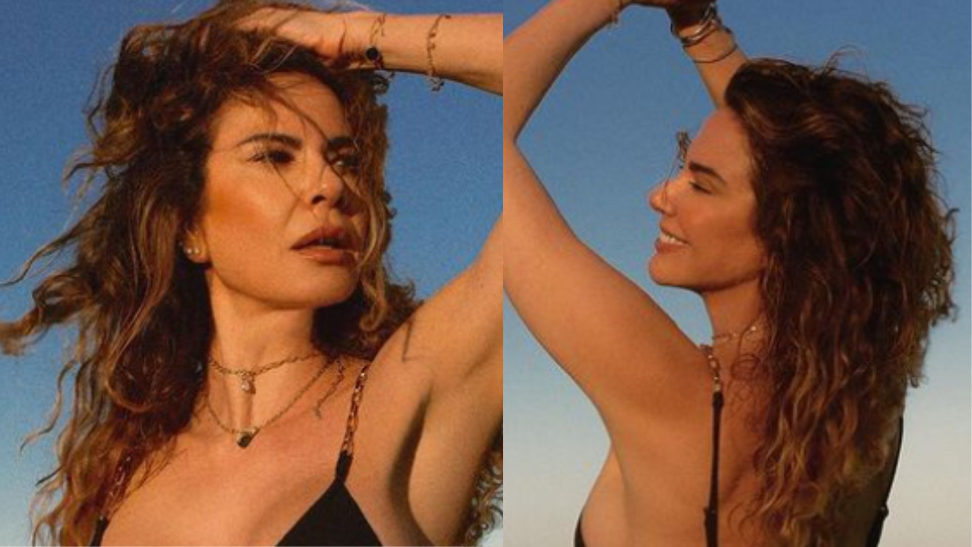 Aos 53 anos, Luciana Gimenez exibe corpão de modelo ao posar de biquíni  cavado: 