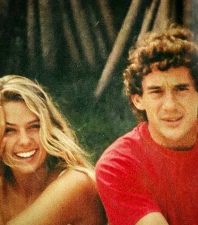 Galisteu e Senna