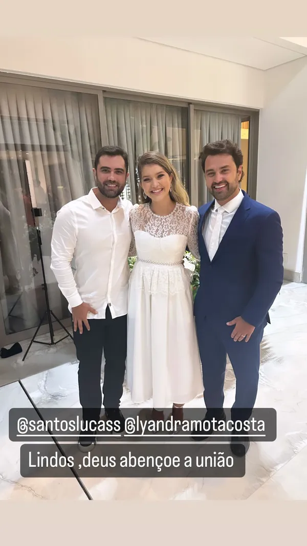 Filha do sertanejo Leandro se casa em cerimônia íntima com família