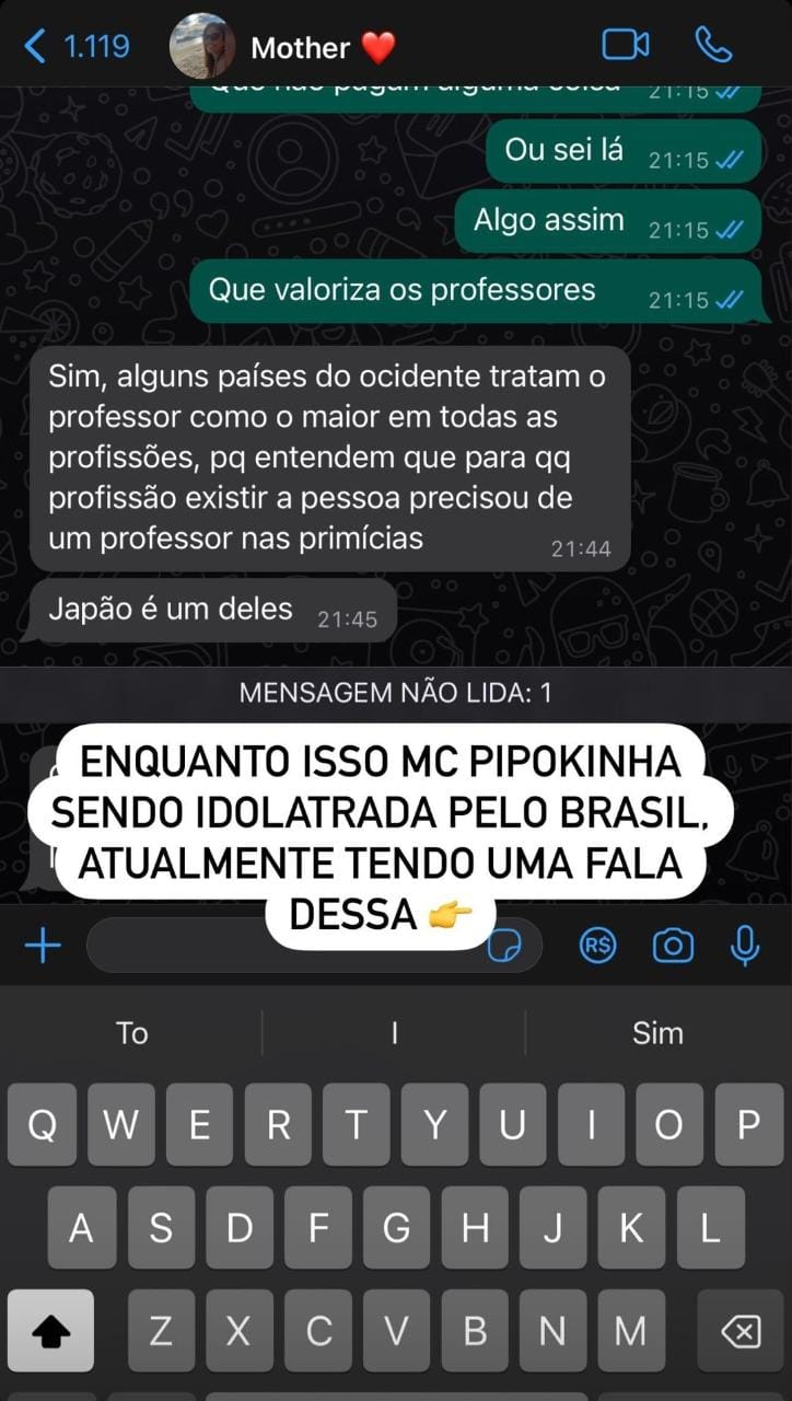Thomaz Costa detona MC Pipokinha