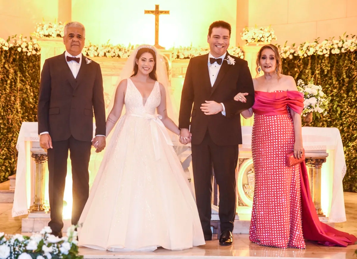 Casamento filho de Sonia Abrão