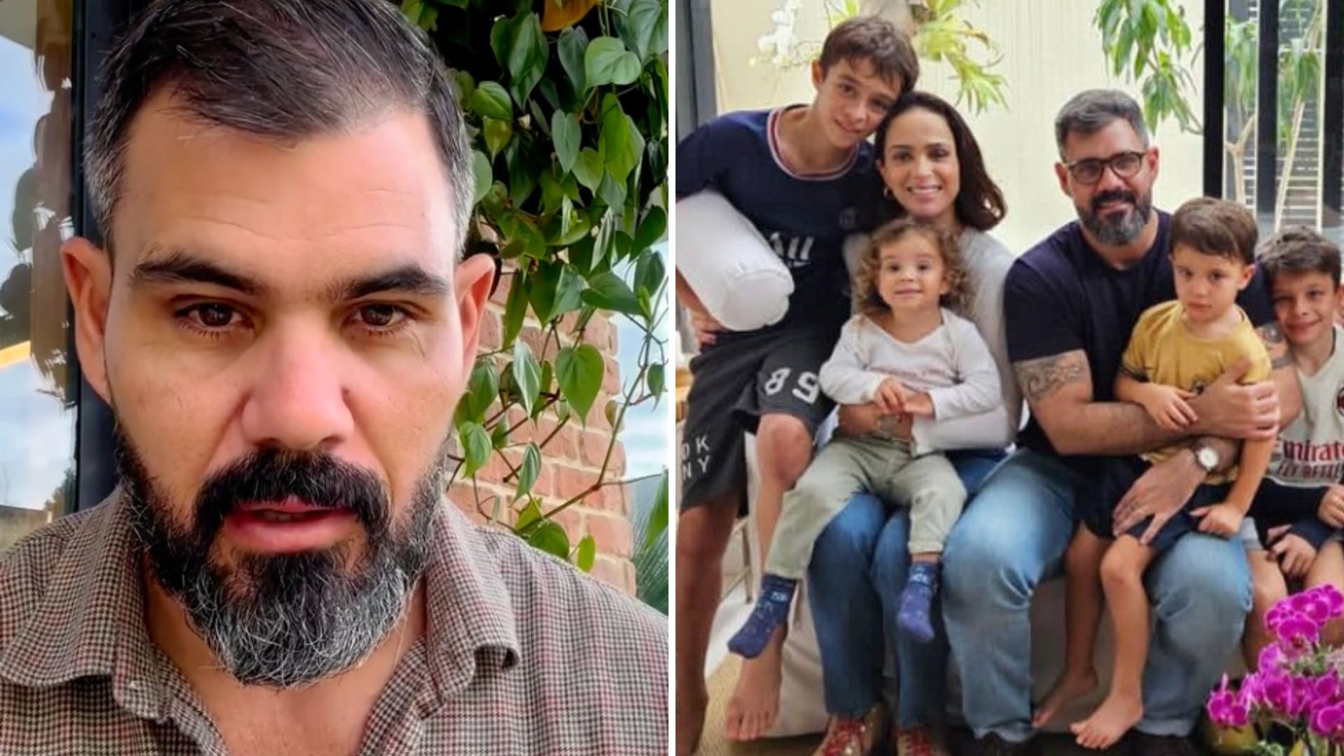 Após anunciar que vai ser pai pela sexta vez, Juliano Cazarré rebate  críticas dos internautas - Estrelando