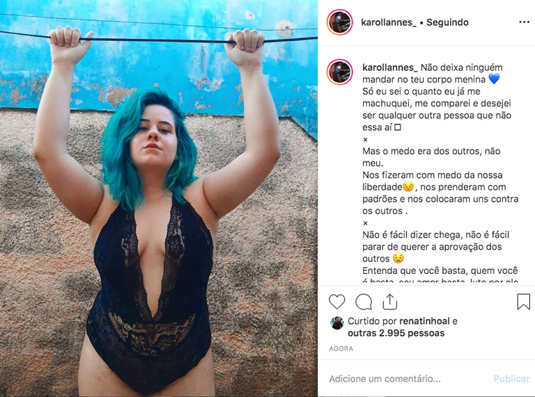 Ex-atriz mirim de Avenida Brasil, Ana Karolina Lannews surge só de lingerie