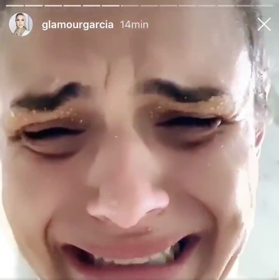 Glamour Garcia acusa ex de a espancar