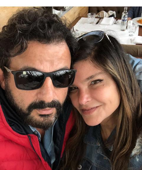 Cristiana Oliveira e o namorado, Sergio Bianco