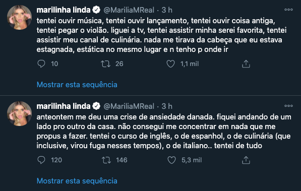 Marília Mendonça faz desabafo nas redes