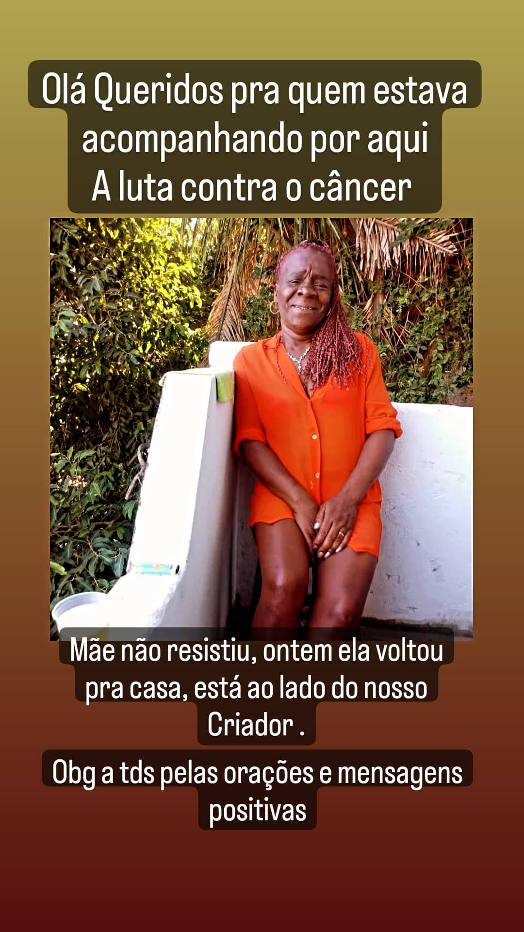 Mãe de Alexandre Rodrigues, de 'Cidade de Deus', morre após luta contra um câncer