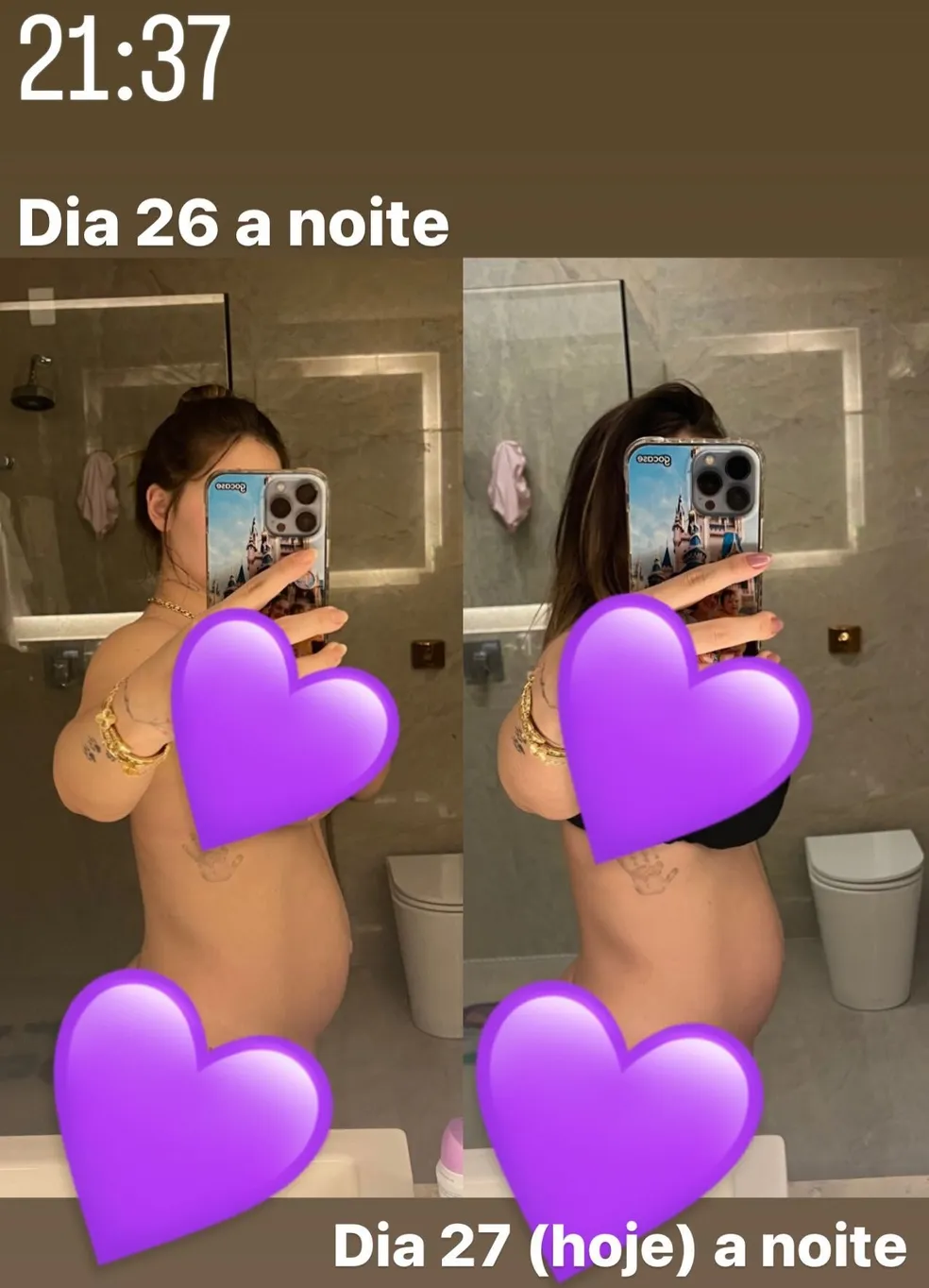 Está assim? Virgínia Fonseca mostra a barriga após o parto e impressiona fãs
