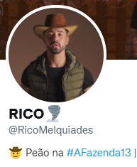 Rico Melquíades no Twitter
