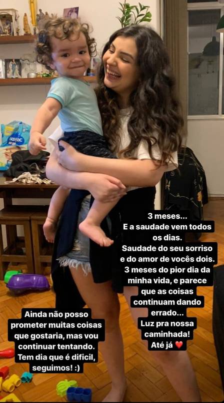asomadetodosafetos.com - João Fernandes revela dificuldade com filho após partida de Mabel Calzolari: "Tem dia que é difícil"